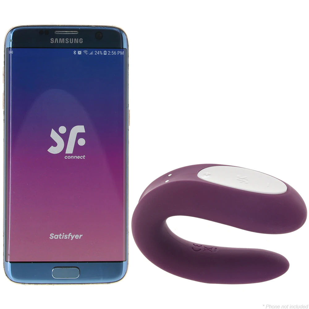 Satisfyer Double Joy Partner Vibe Bluetooth + App – Vibin with Tisha