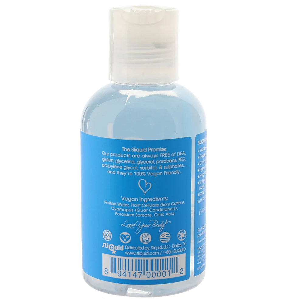 H2O Glycerine Free Natural Lube in 4.2oz/125ml