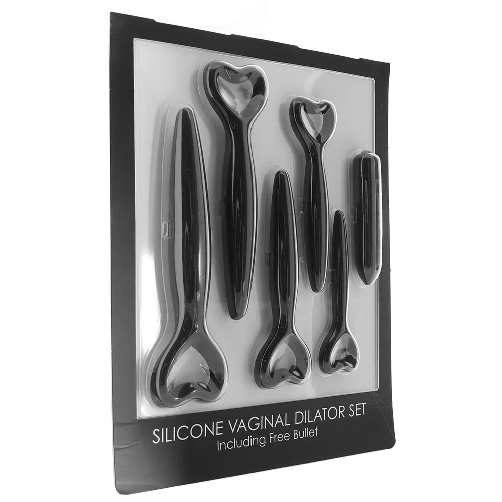 Silicone Vaginal Dilator Set and Bullet