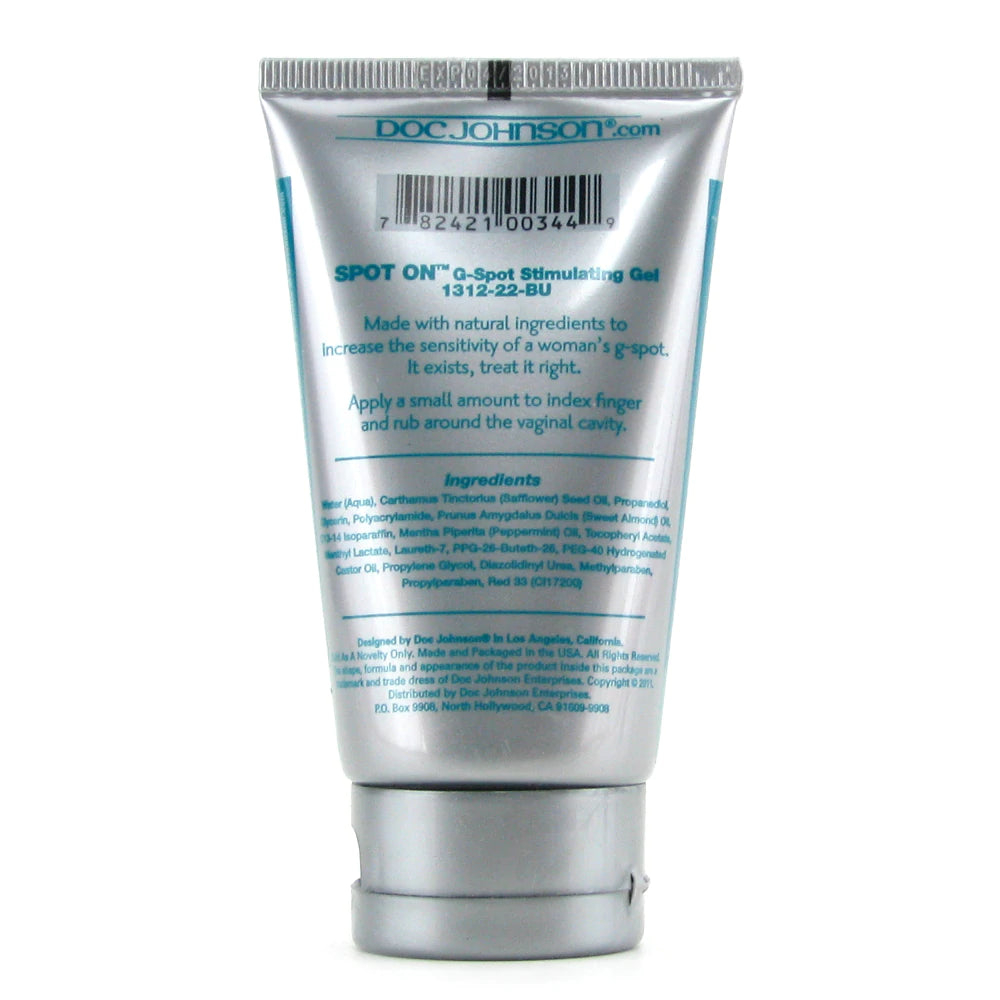 Spot-On G-Spot Stimulating Gel in 2oz