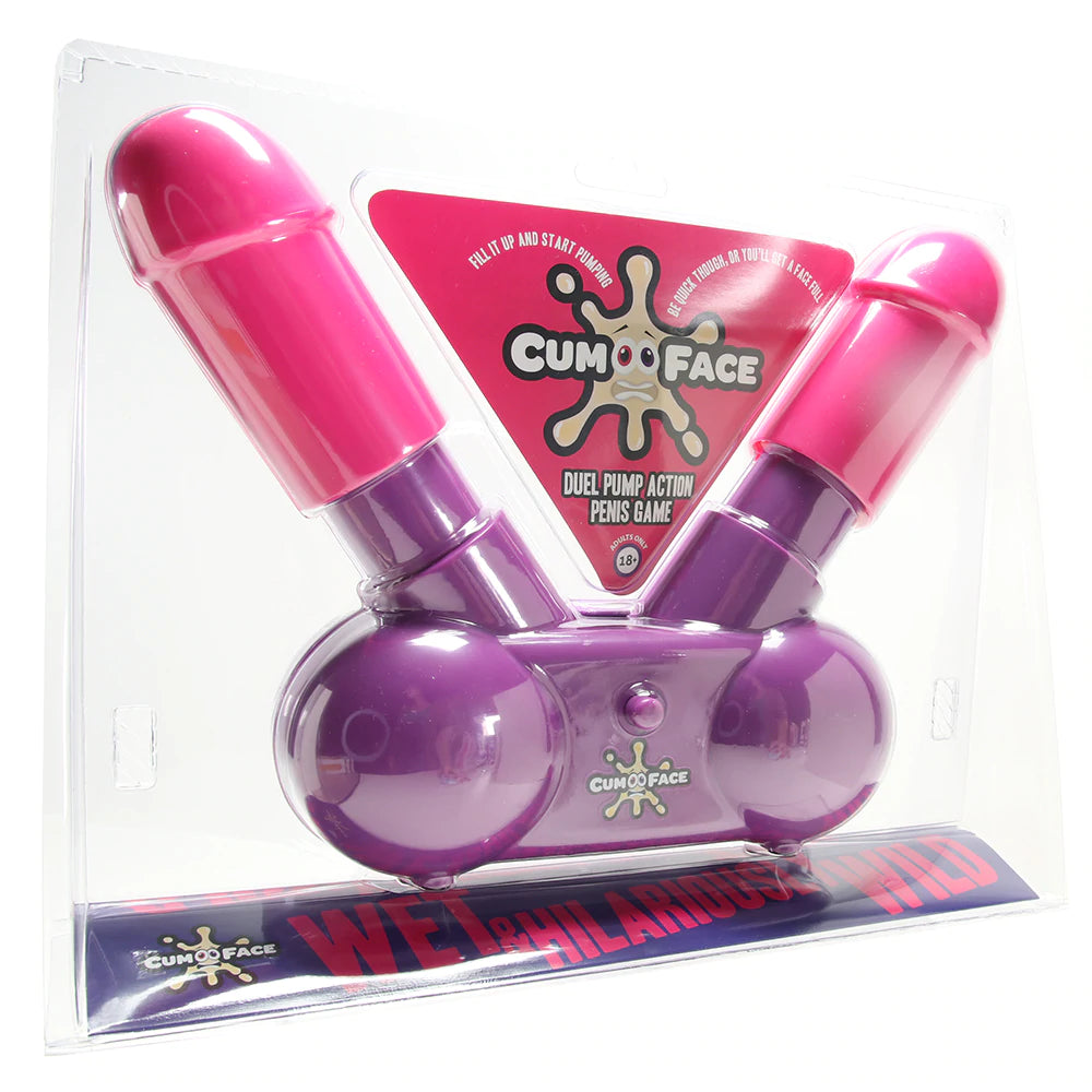 3- Cum Face Duel Pump Action Penis Game