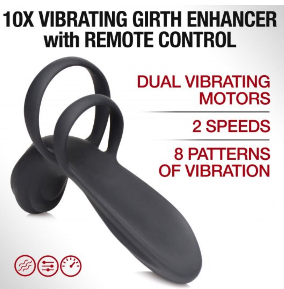 Vibrating Girth Enhancer w/ Remote Control