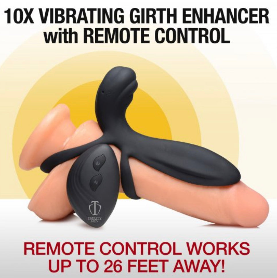 Vibrating Girth Enhancer w/ Remote Control