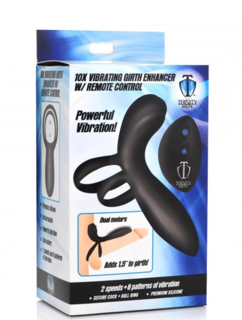 Vibrating Girth Enhancer w/ Remote Control